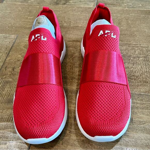 APL Men’s TechLoom Bliss Shoes Red White Size 11 Brand New - Picture 2 of 8